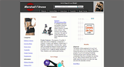 Desktop Screenshot of marshallfitness.com